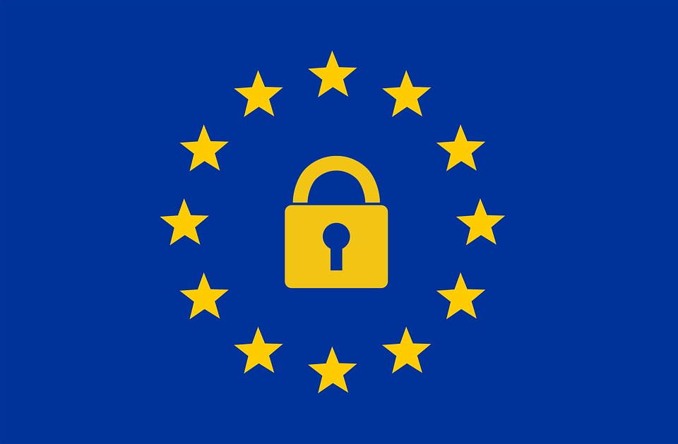 Europese vlag GDPR