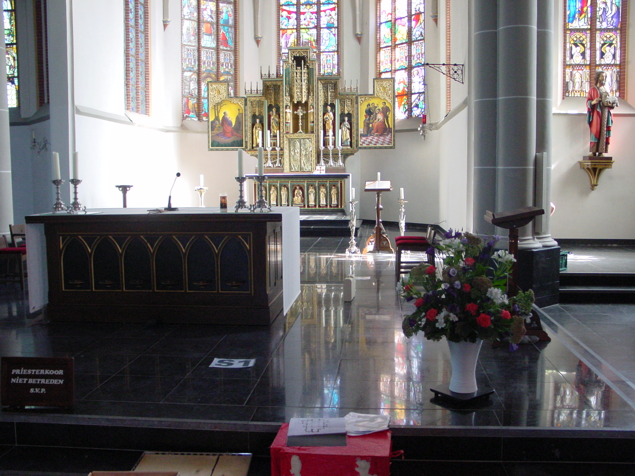 Kerk altaar