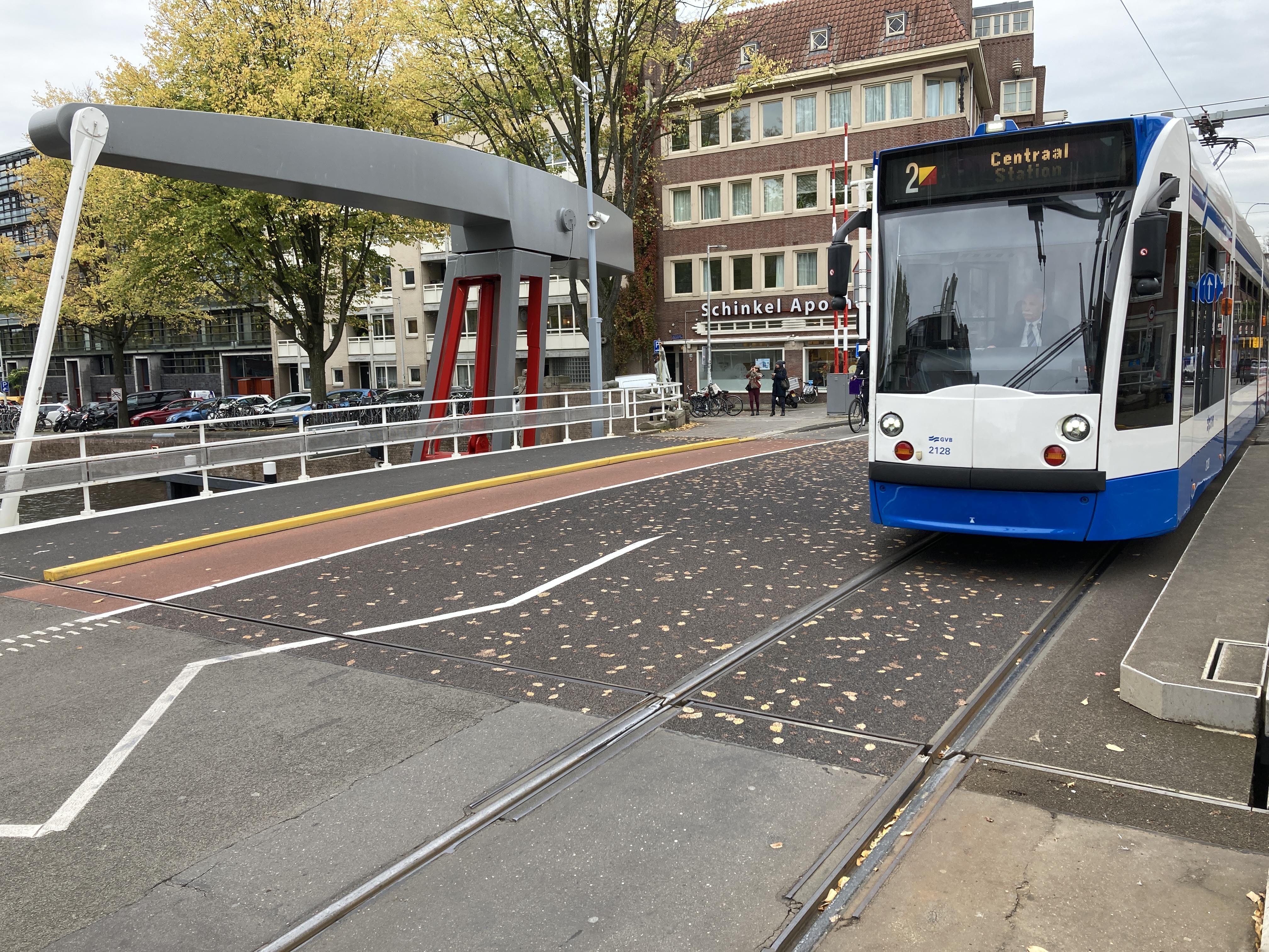 Tram stalen brug