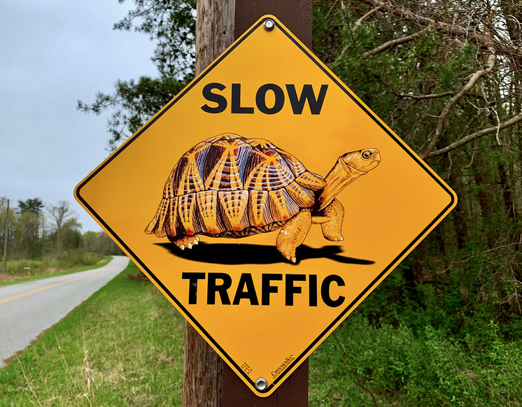 slow traffic