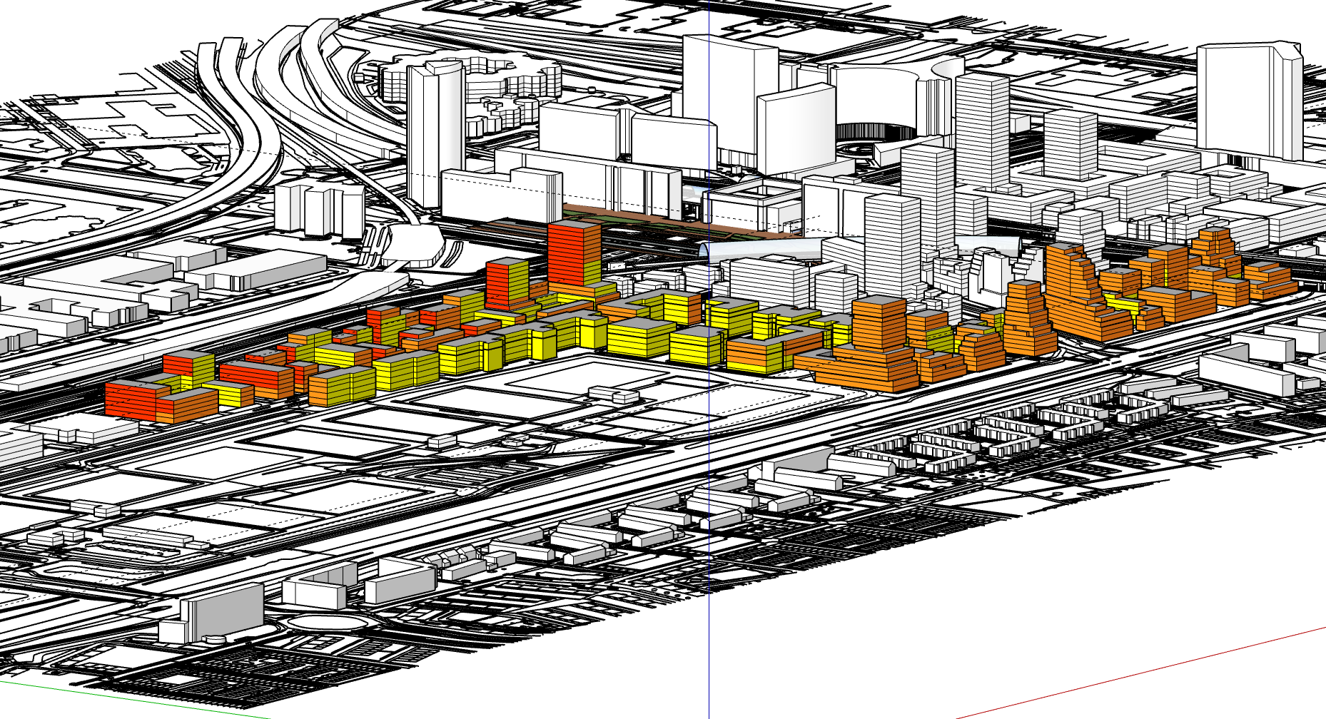 geluid zichtbaar gemaakt in sketchup