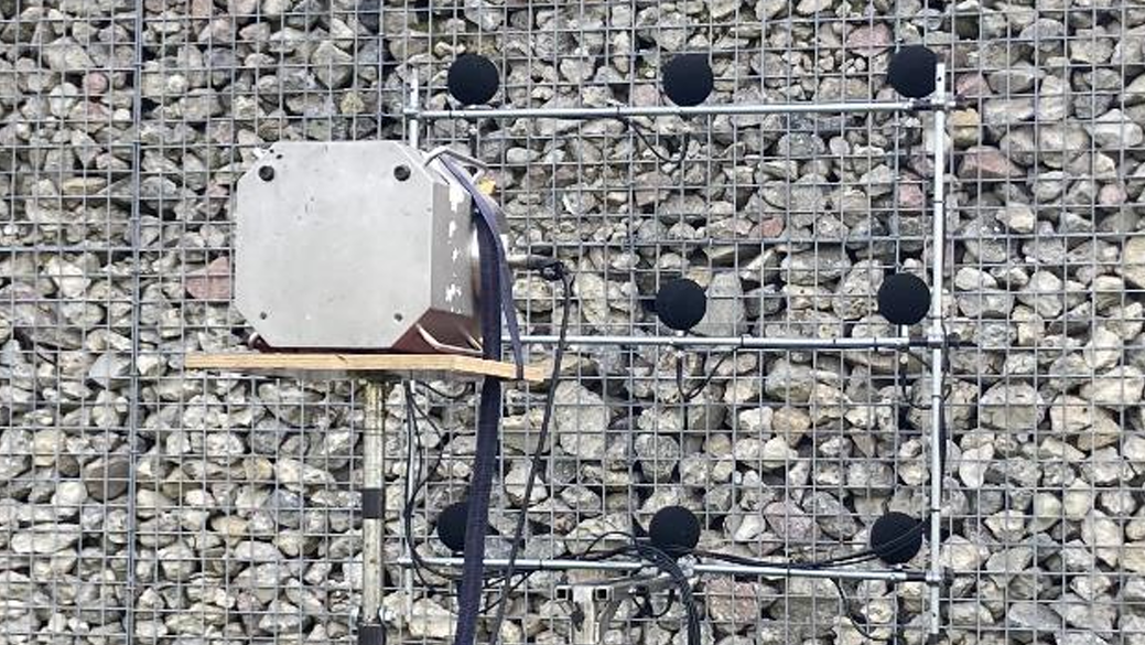 gabion noise barrier